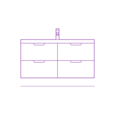 Fixtures Bathroom Vanity Ikea Godmorgon Odensvik Single Vanity 4 Drawers Tab Line Art Illustration Svg, Free Vectors File